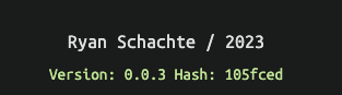 demo footer